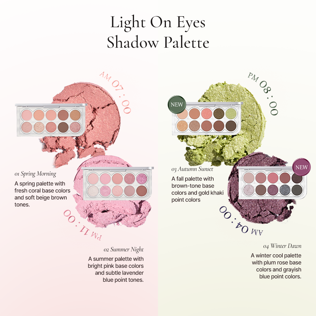 Light On Eyes Shadow Palette
