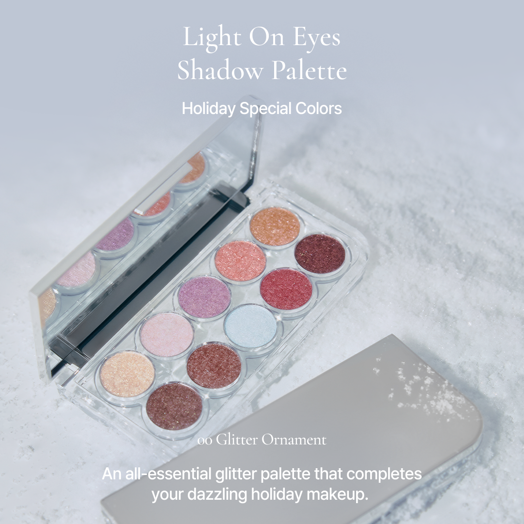 Light On Eyes Shadow Palette_00 Glitter Ornament
