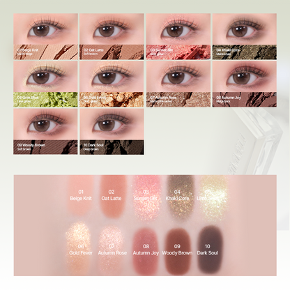 Light On Eyes Shadow Palette