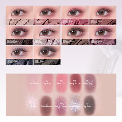 Light On Eyes Shadow Palette