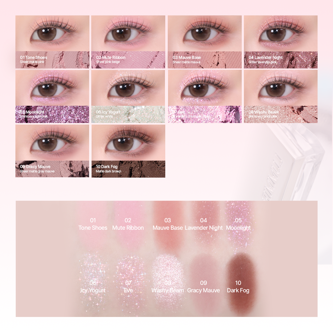 Light On Eyes Shadow Palette